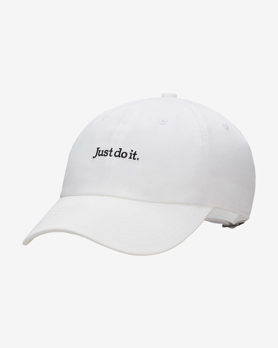 Gorra JDI sin estructura Nike Club Blanco